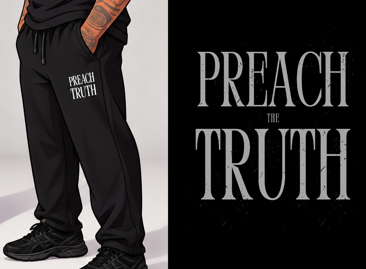 PREACH TRUTH SWEATPANTS
